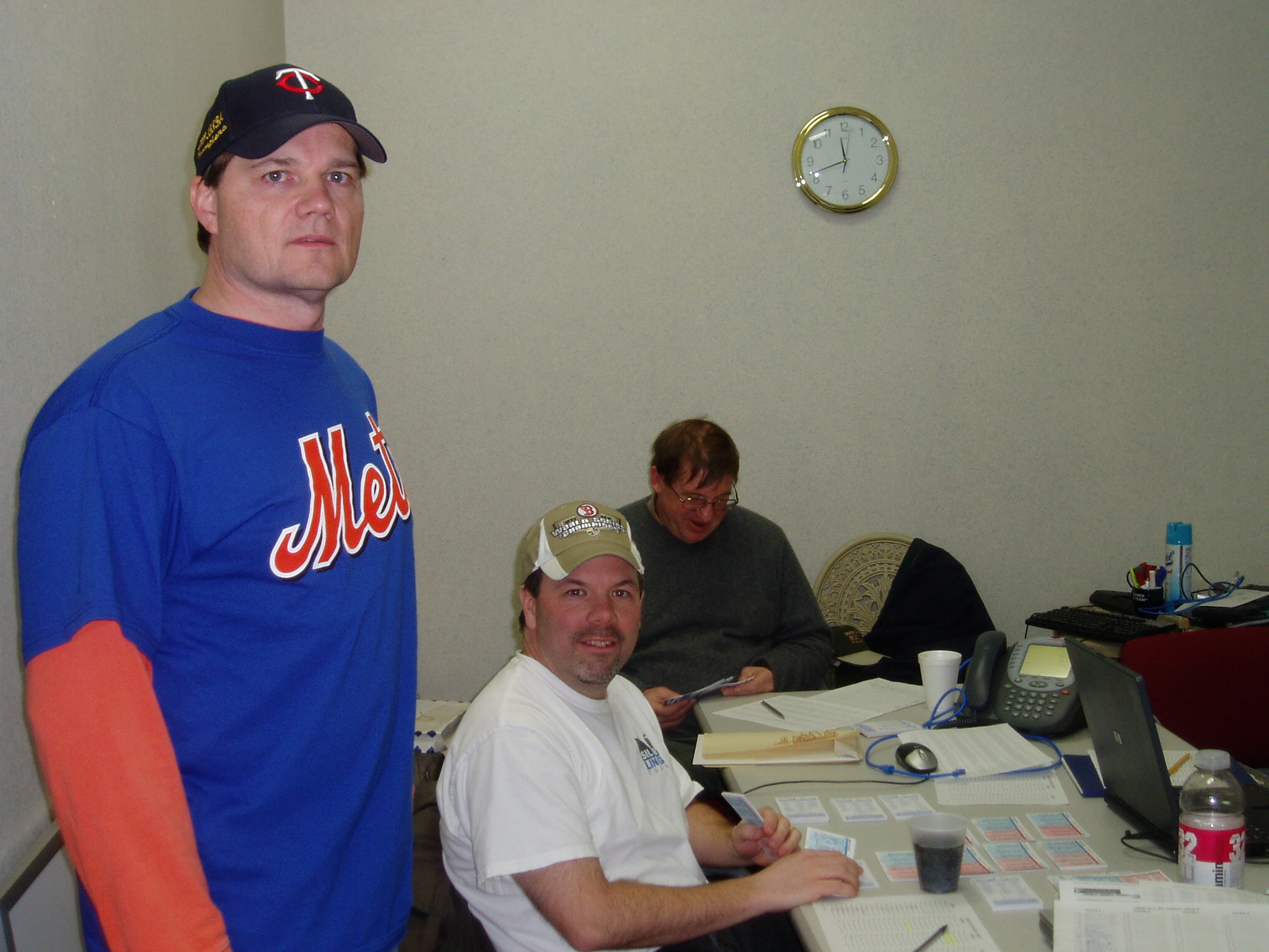 Bud Drapeau, Rich Hamel, Ed Grabowski